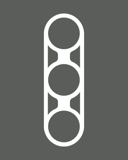 Die Cut 3 Ring Logo - Eberlestock Lifetime Warranty | Veteran Owned