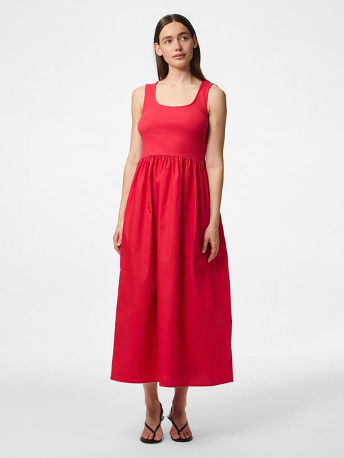Dulla Maxi Dress (Goji Berry)