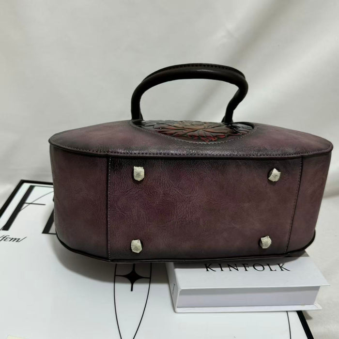 Elegant Retro Cylindrical Bag