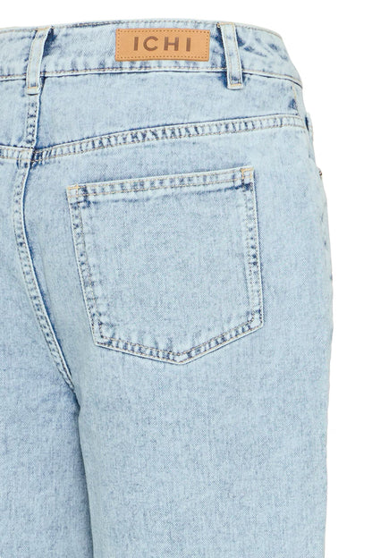 Ella Ankle Length Jeans (Light Blue/Stonewashed)