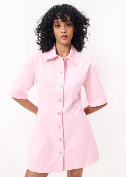 Ellyne Short Dress (Pink)