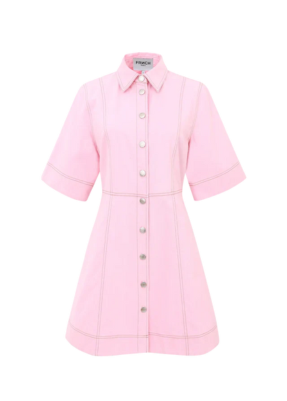Ellyne Short Dress (Pink)