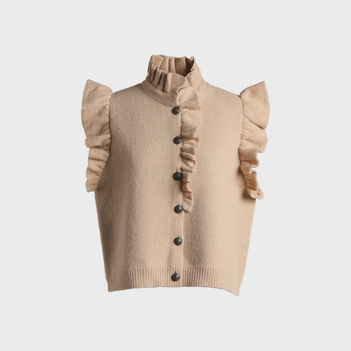 Emily Lovelock Meg Sweater in Taupe
