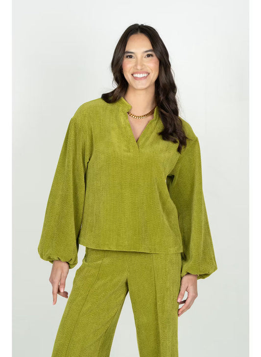 Emily McCarthy Lolli Top in Cardamom