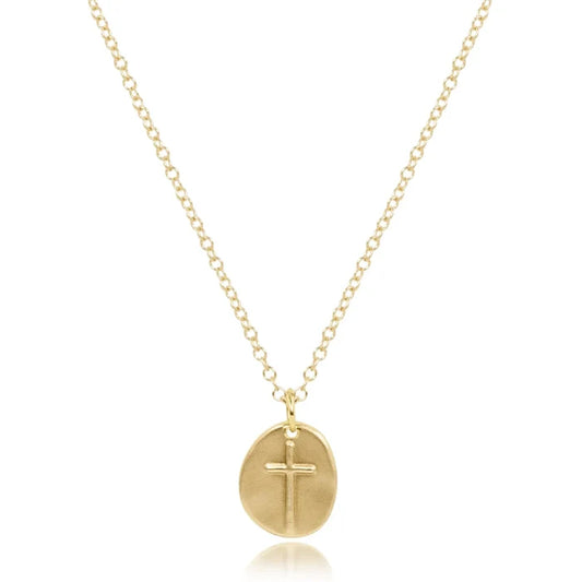 enewton 16" necklace gold - inspire small gold charm