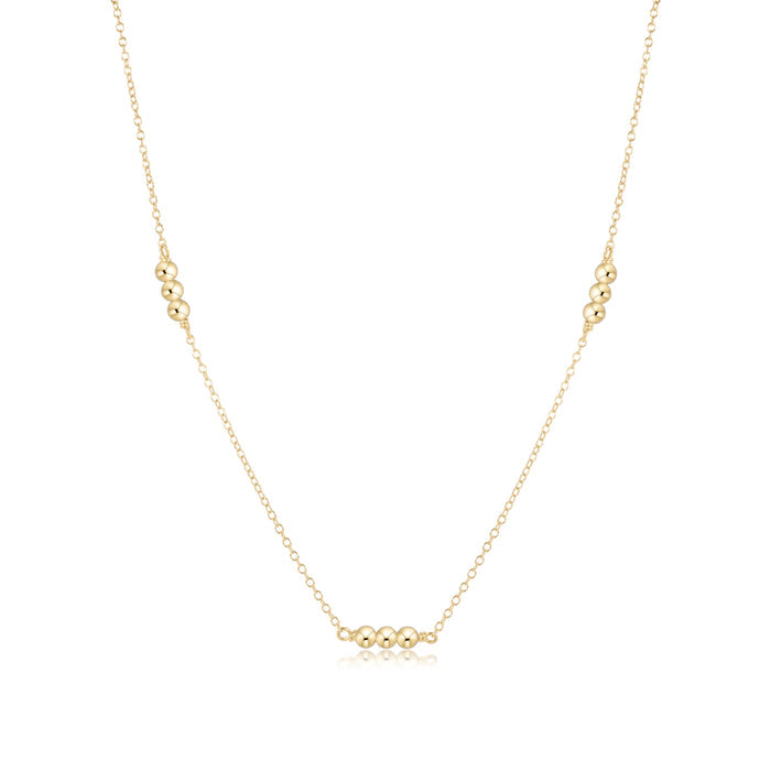 Enewton 17" Choker Joy Simplicity Chain Gold - Gold 3mm