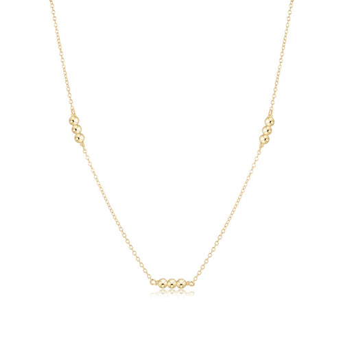 Enewton 17" Choker Joy Simplicity Chain Gold - Gold 3mm