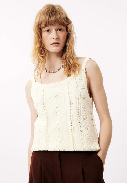 Euriel Knit Top (Cream)