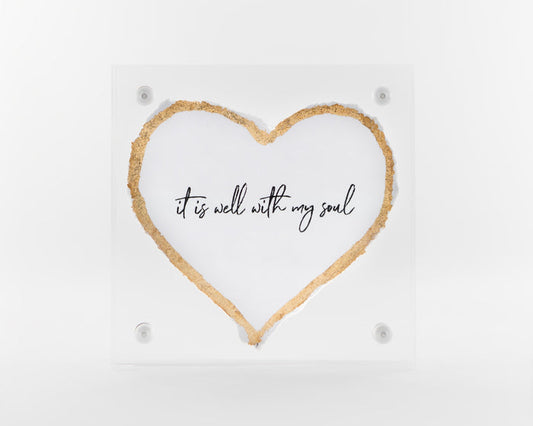 Eva Belle It Is Well Frame