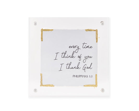 Eva Belle Philippians 1:3 Frame