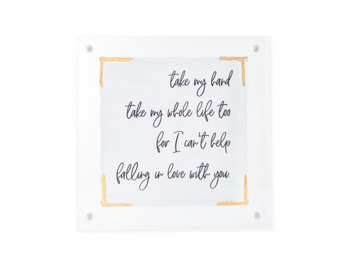 Eva Belle Take My Hand Frame