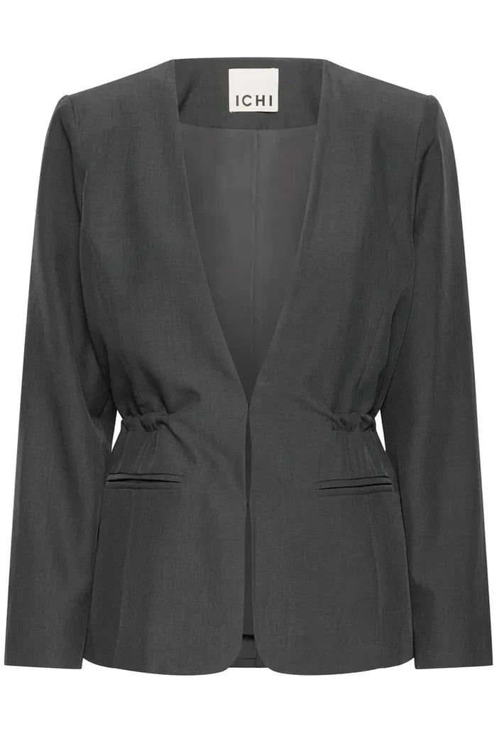 Fallon Blazer (Dark Grey Melange)