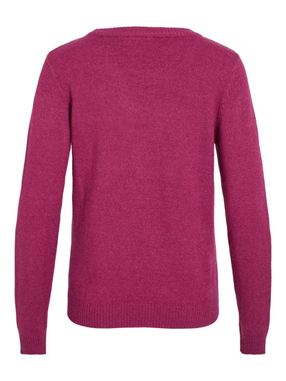 Floria Knitted Jumper (Boysenberry)