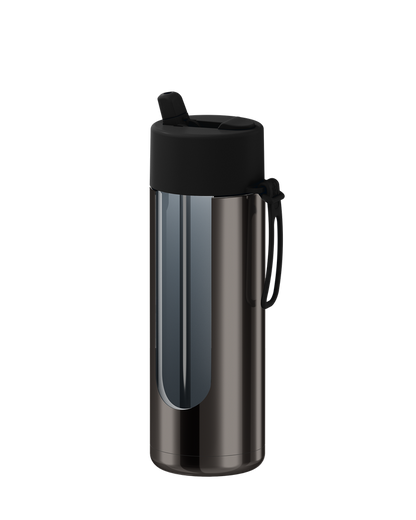 Frank Green Reusable Ceramic Bottle Chrome 595ml (Shadow)