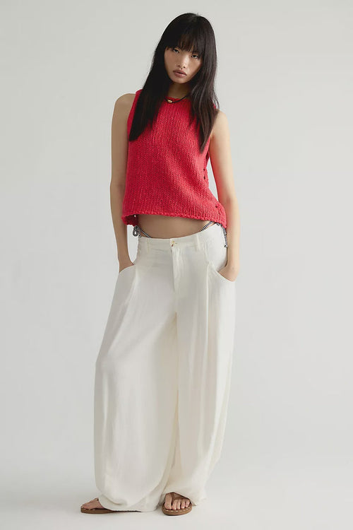 Free People Opal Knit Tank in Sour Sweet