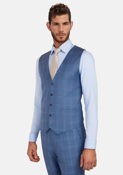 Fresno Blue Vest - SARTORO