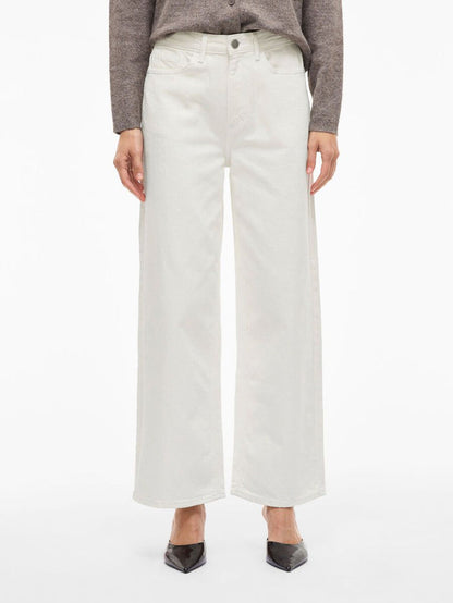 Freya Wide Leg Jeans Regular (Cloud Dancer)