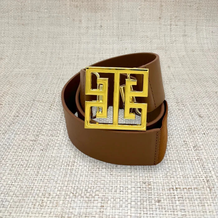 Garland Bags Belt Buckle -  Square Greek Key