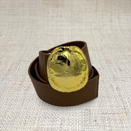 Garland Bags Belt Buckle - Turtle Shell