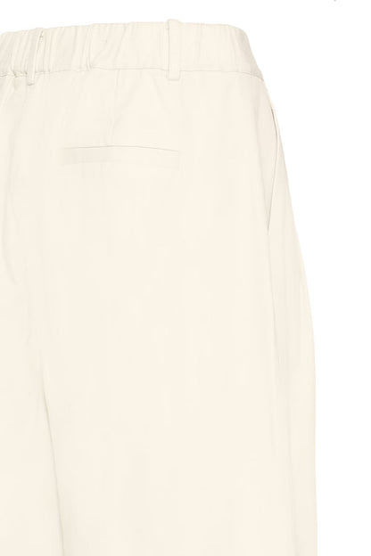 Gemma Wide Leg Trousers (Almond)