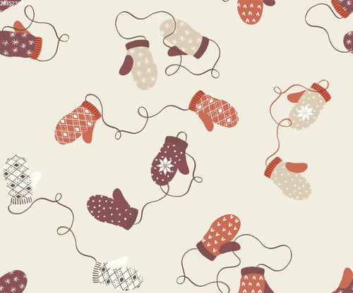 Gloves Red - Family Fabrics B.V.