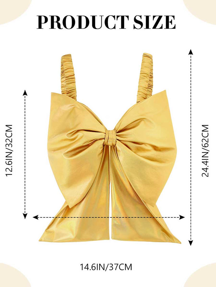 Gold Bow Reflective Camisole