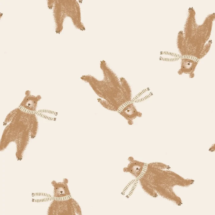 Grizley Bears Chocolat - Family Fabrics B.V.