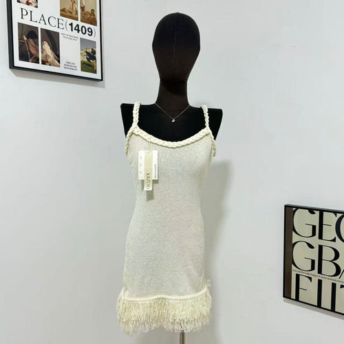 Hand-Woven Braided Rope Dress
