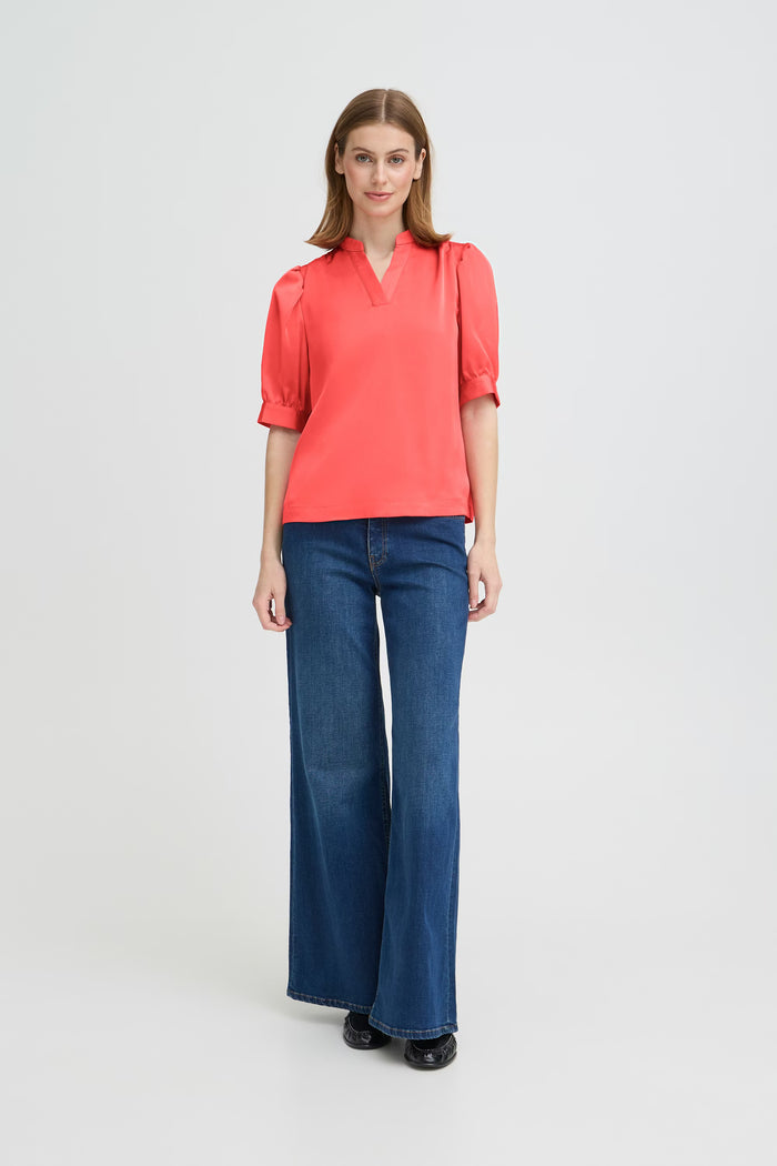 Hannah Blouse (Teaberry)