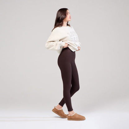 Heavyweight Oversized Sweatshirt Varsity - Ecru
