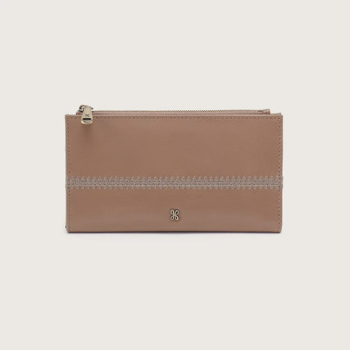 Hobo Jill Large Bifold Wallet in Woodsmoke