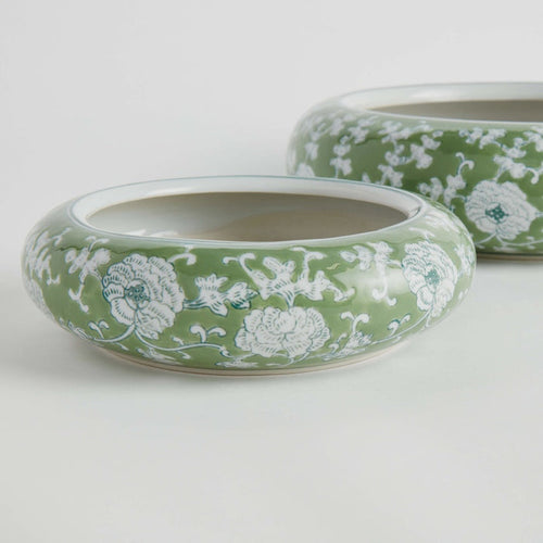 Imperial Lotus Low Pots Small