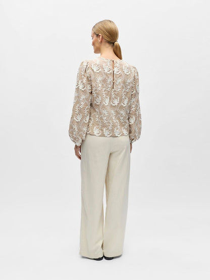 Iris Top (Humus/Cloud Dancer)