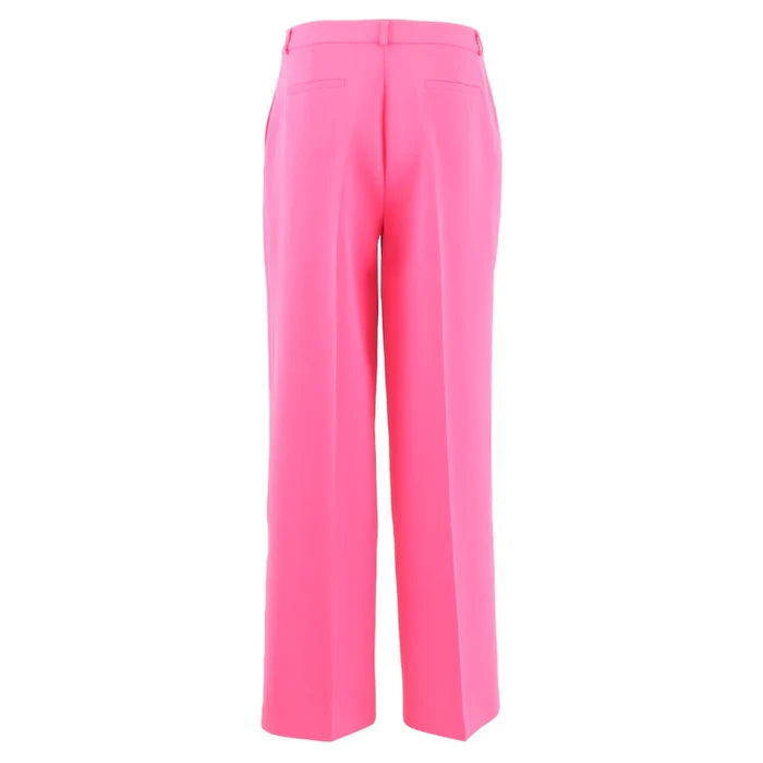 Isabel Wide Leg Trousers Regular (Candy Pink)