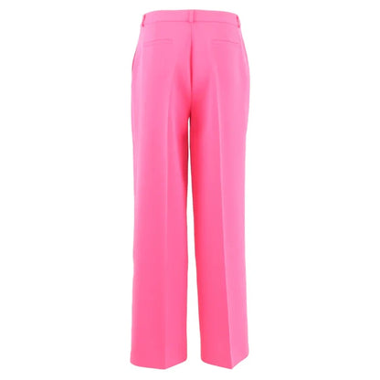 Isabel Wide Leg Trousers Regular (Candy Pink)