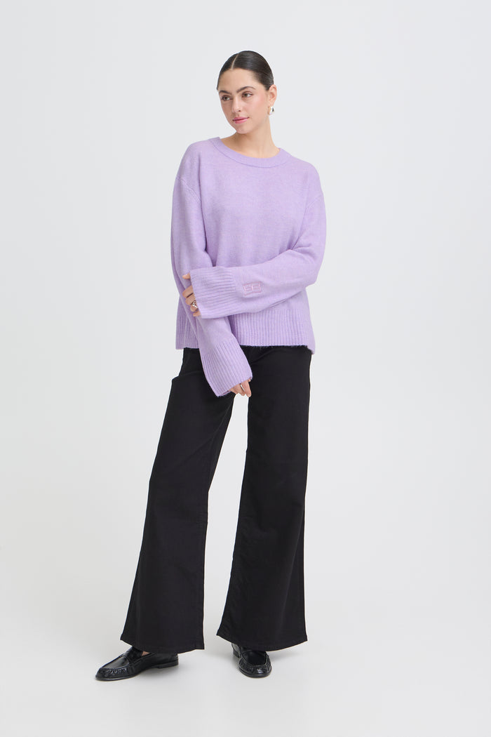 Ivy Knit Jumper (Purple)