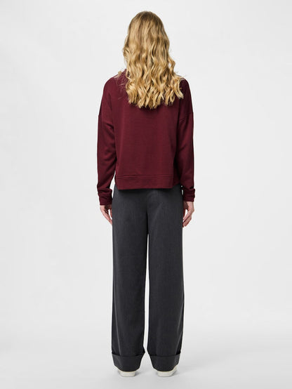 Jean Turn Up Pants (Asphalt/Melange)
