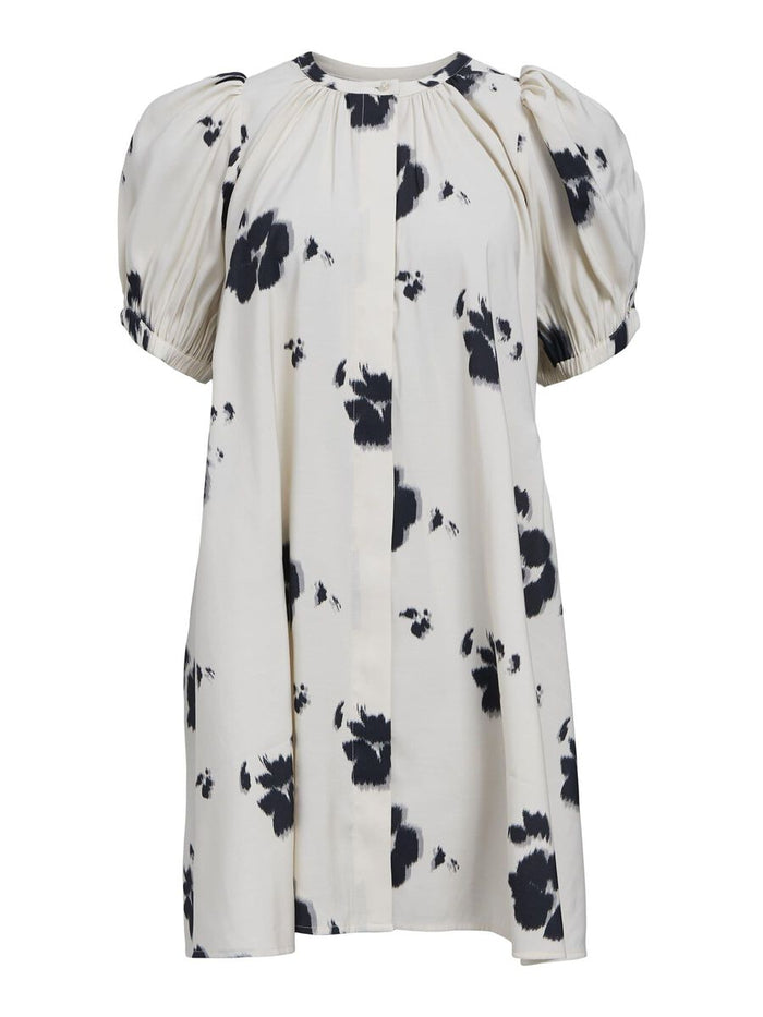 Jeanie Mini Dress (Sandshell/Flower)
