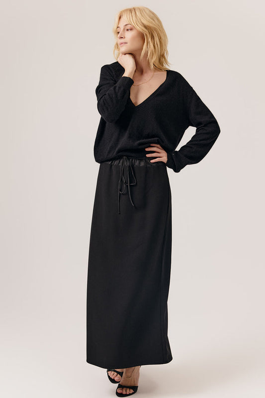 Jodi Midi Skirt (Black)