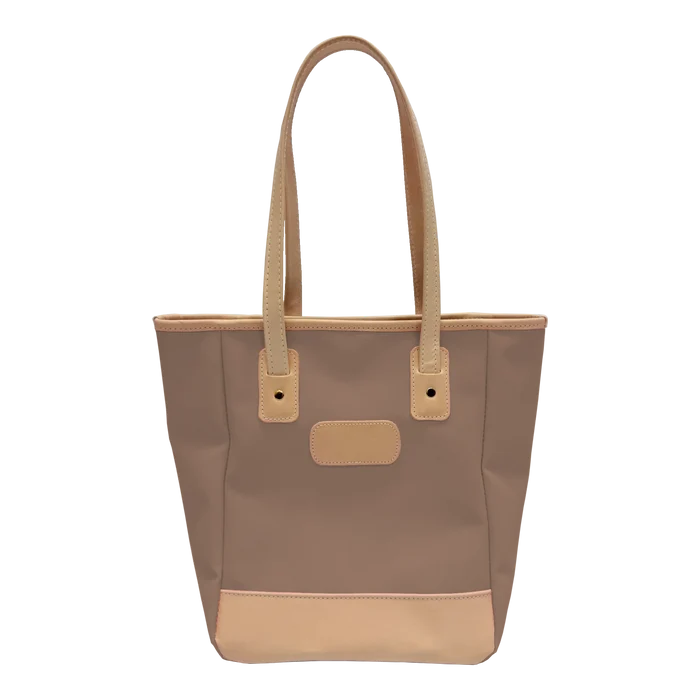 Jon Hart Alamo Heights Tote in Saddle Coated Canvas