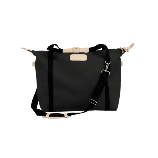 Jon Hart Daytripper in Black Coated Canvas