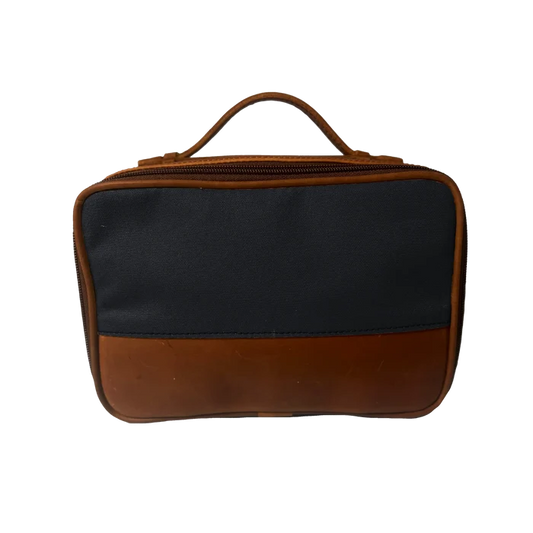 Jon Hart JH Dopp Kit in Black Canvas