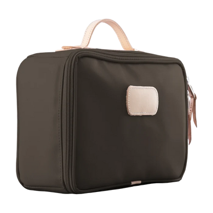 Jon Hart Large Travel Kit in Espresso Coated Canvas