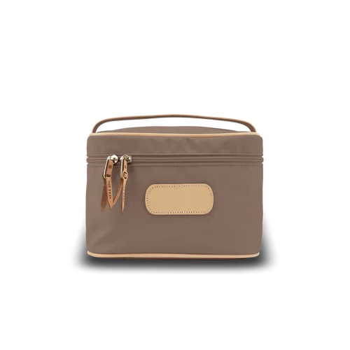 Jon Hart Makeup Case in Saddle Coated Canvas