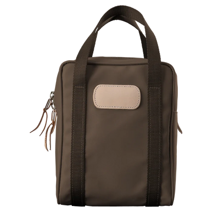 Jon Hart Shag Bag in Espresso Coated Canvas