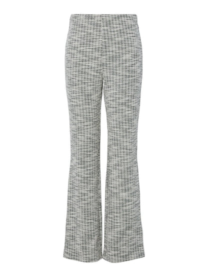 June Flared Pants (Cloud Dancer/Black)