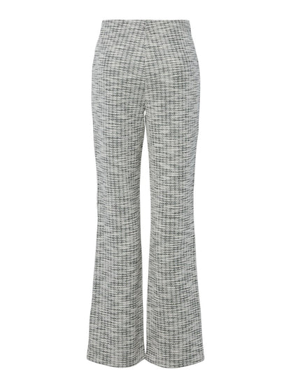 June Flared Pants (Cloud Dancer/Black)