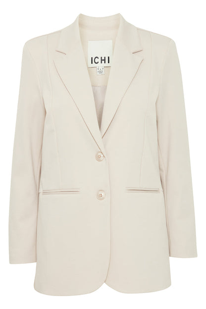 KARLA OVERSIZED BLAZER  (SILVER GREY)