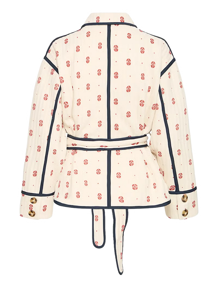 Katie Quilted Jacket (Almond)