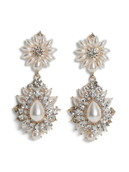 KENNA DROP EARRINGS (GOLD/PEARL)